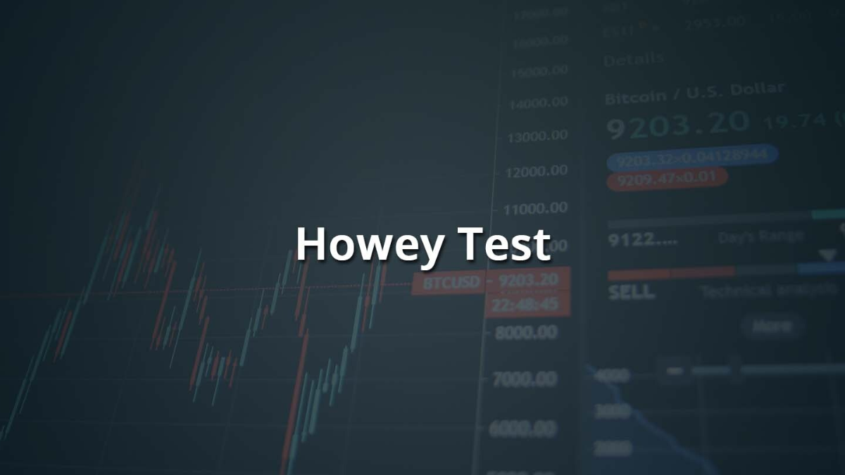 Howey Test – How Does this Apply to Cryptocurrencies