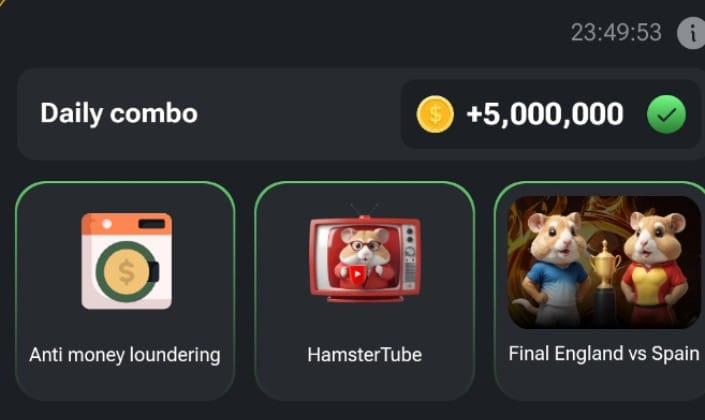 Hamster Kombat Combo Answer July 14