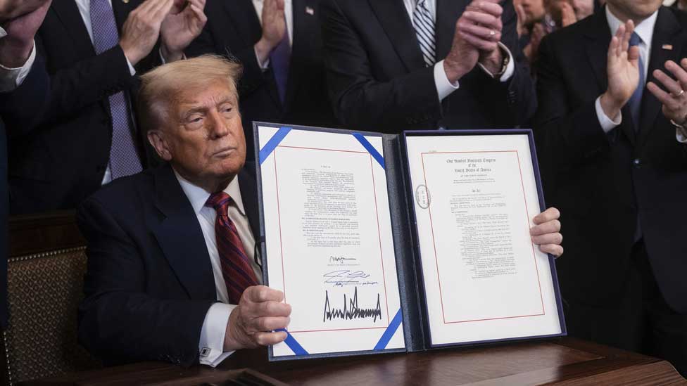 Trump Signs Landmark