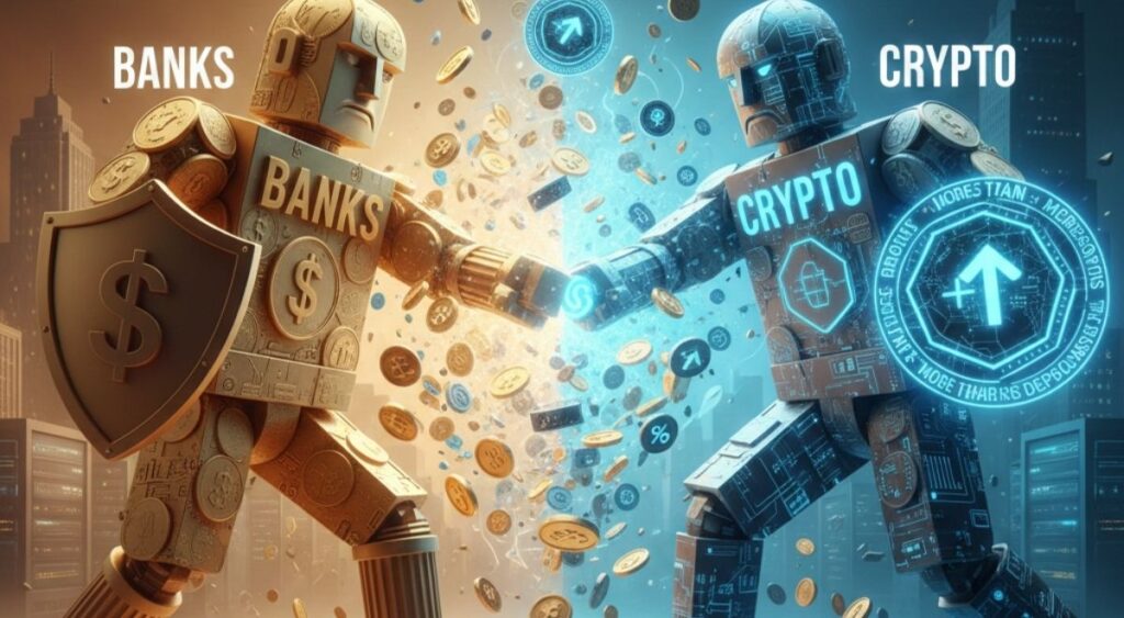 Banks and Crypto Clash Over