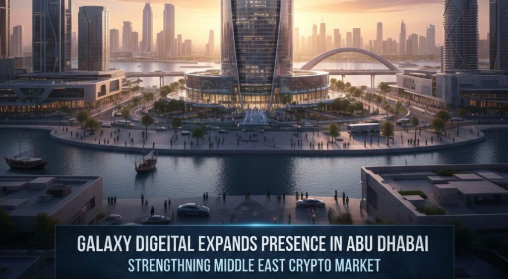 Galaxy Digital Expands Presence in Abu Dhabi, Strengthening Middle East Crypto Market