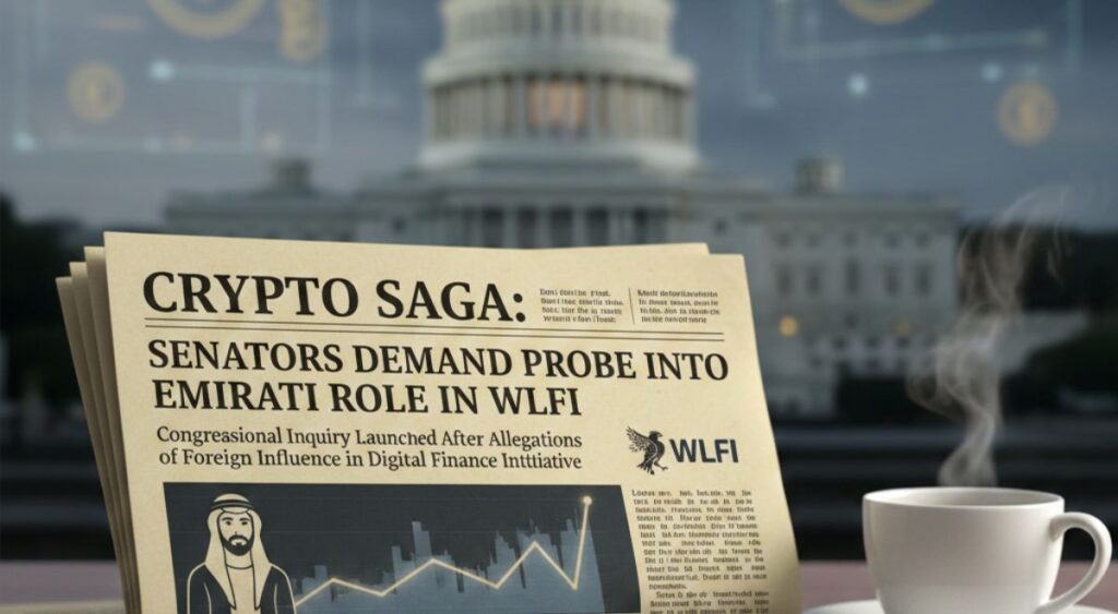 Crypto: Senators Demand an Investigation into Emirati Participation in WLFI