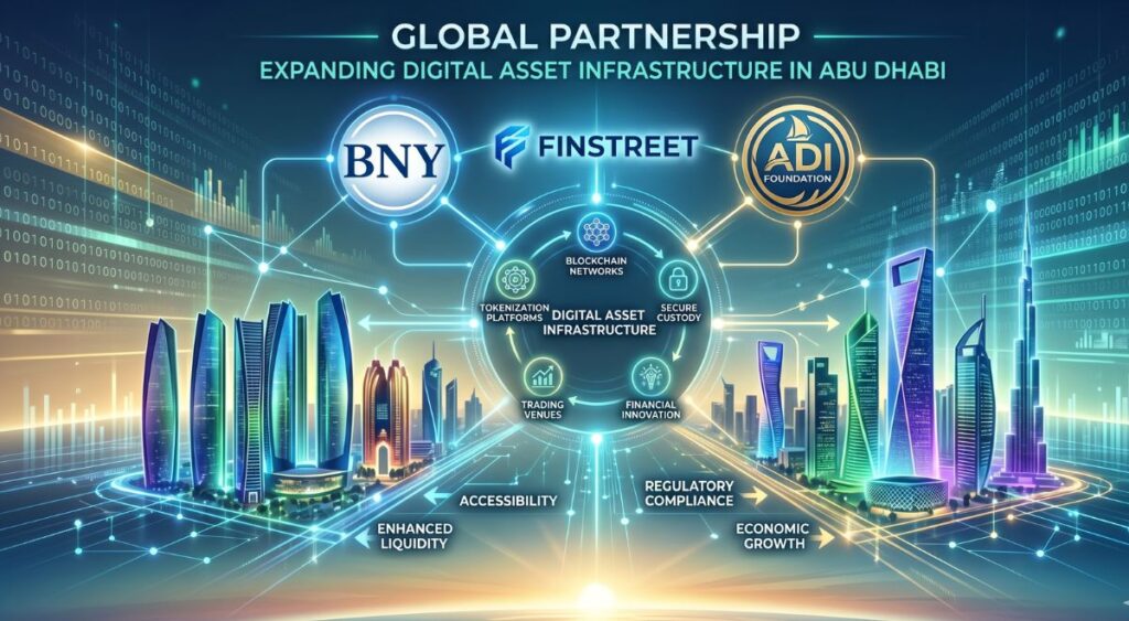 BNY, Finstreet and ADI Foundation Partner to Expand Digital Asset Infrastructure in Abu Dhabi