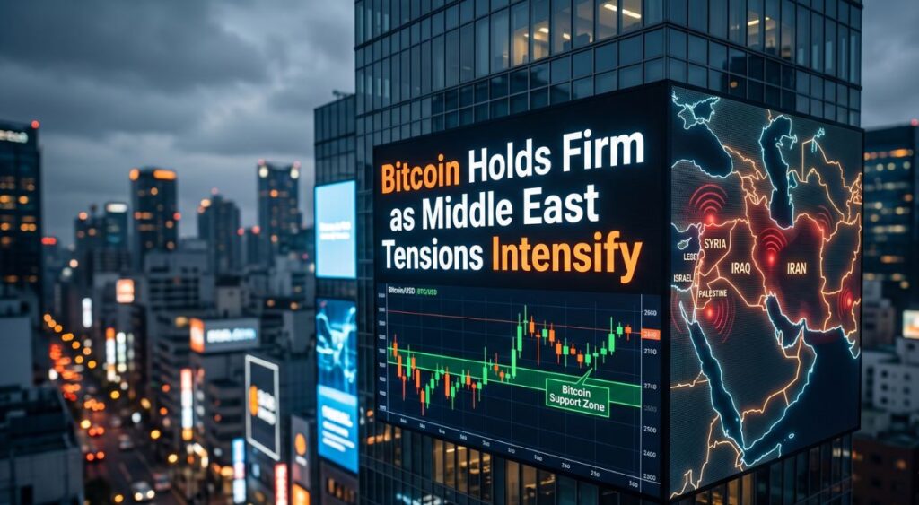Bitcoin Holds Firm as Middle East Tensions Intensify