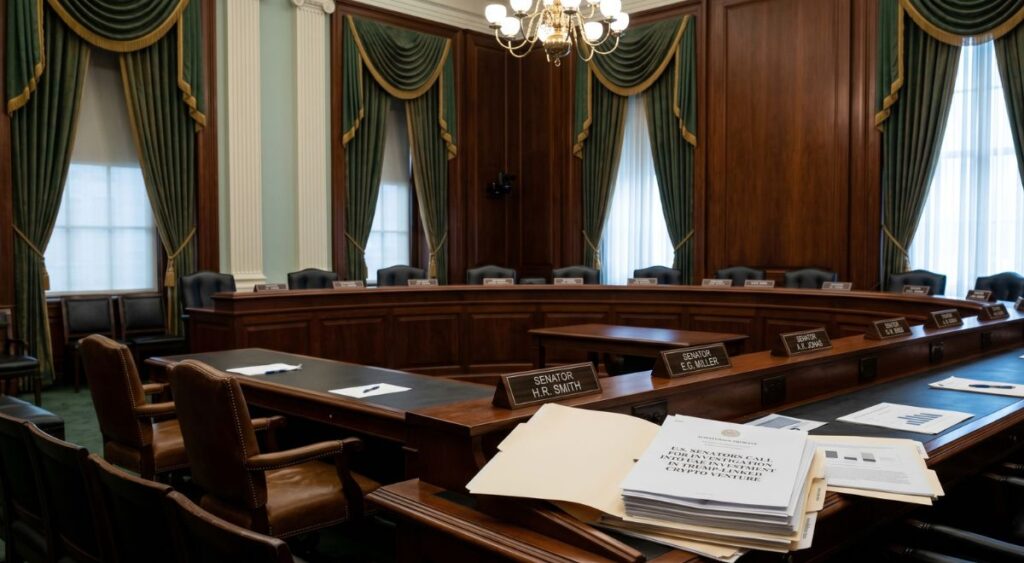 U.S. Senators Call for Investigation into UAE Investment in Trump-Linked Crypto Venture
