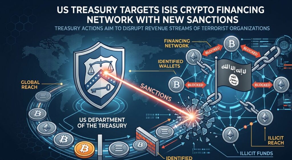 US Treasury Targets ISIS Crypto Financing Network with New Sanctions