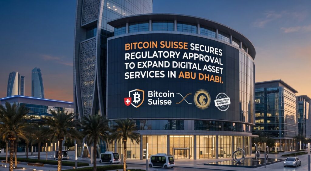 Bitcoin Suisse Secures Regulatory Approval to Expand Digital Asset Services in Abu Dhabi