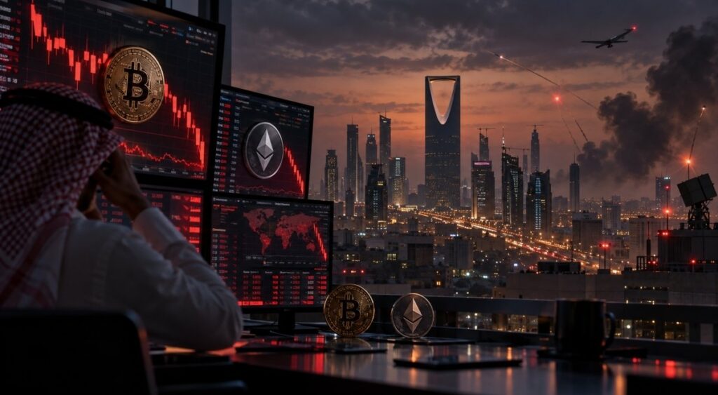 Crypto Markets Slide as Houthi Attack on Riyadh Raises Monday Market Risks